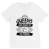 Queens Are Born In October V-Neck Tee