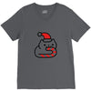 candy cane cat V-Neck Tee