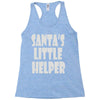 santa's little helper Racerback Tank