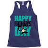 happy father&rsquo;s day 3 Racerback Tank