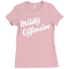 mildly offensive Ladies Fitted T-Shirt