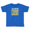 black without apology Toddler T-shirt