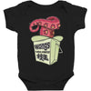 wong's noodles Baby Bodysuit