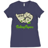 rolling papers Ladies Fitted T-Shirt
