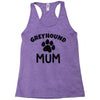 greyhound mum Racerback Tank
