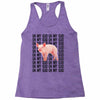oh my god pig Racerback Tank