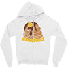 stacked pancakes Zipper Hoodie