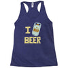 i beer beer Racerback Tank