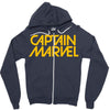 captain marvel 6 Zipper Hoodie