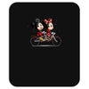 biking down main street Mousepad