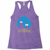 tick and arthur Racerback Tank
