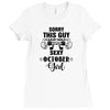 sorry this guy is already taken by a super sexy  october girl Ladies Fitted T-Shirt
