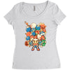 the ultimate bomb Women's Triblend Scoop T-shirt
