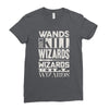 wizards kill wizards Ladies Fitted T-Shirt