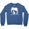 only elephants should wear ivory Crewneck Sweatshirt