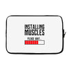 new installing muscle Laptop sleeve