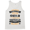 Super Cool Father In Law Of A Freaking Awesome Daughter In Law Tank Top