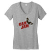 ram jam Women's V-Neck T-Shirt
