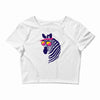 zebrah Crop Top