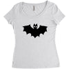black bad Women's Triblend Scoop T-shirt