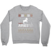 santa aries xhristmas ugly t shirts Crewneck Sweatshirt