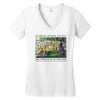 Georges Pierre Seurat A Sunday Afternoon On The island Of La Grande Ja Women's V-Neck T-Shirt