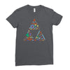 zelda item triforce Ladies Fitted T-Shirt