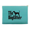 the dogfather bluetick coonhound Accessory Pouches