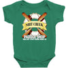 funny  creek paddle shop, ideal gift, birthday present Baby Bodysuit