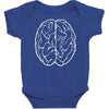 funny male brain ideal birthday gift or present Baby Bodysuit