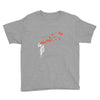 banksy headshot butterfly Youth Tee
