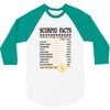 Scorpio Facts Zodiac 3/4 Sleeve Shirt