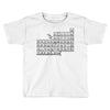 questionable table of elements Toddler T-shirt