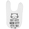 weird kitty Baby Bibs