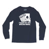 bought this shirt with your money poker Long Sleeve Shirts