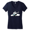 robocopter Women's V-Neck T-Shirt