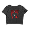 Spiderman Silhouette Crop Top