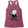 angriest boy in the world Racerback Tank