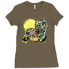zombie burger Ladies Fitted T-Shirt