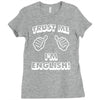 trust me i'm english Ladies Fitted T-Shirt