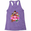 paw patrol birthday girl mom Racerback Tank