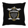 I Am A Capricorn Throw Pillow