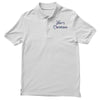merry christmas colorful glitter Polo Shirt