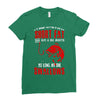 short and fat Ladies Fitted T-Shirt