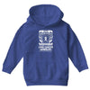 Never Underestimate The Strength Of A Lung Cancer Warrior Youth Hoodie