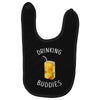 Drinking Buddies Juice Baby Bibs