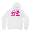my cat doesn't like you Hoodie