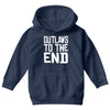 outlaws to the end 4 Youth Hoodie
