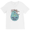 feel the music V-Neck Tee