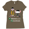 pinkman and the heisenbrain Ladies Fitted T-Shirt
